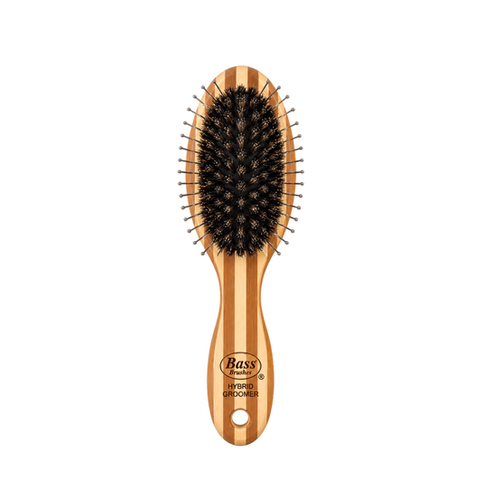 Hybrid Groomer Pet Brush – Striped Finish