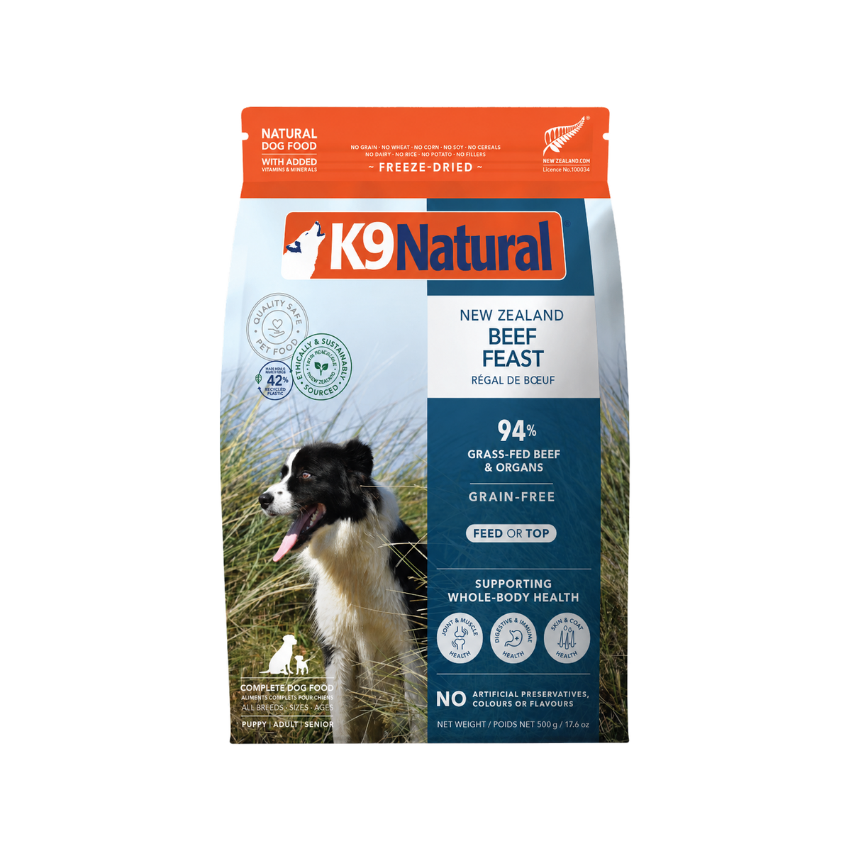 K9 Natural Freeze Dried Beef
