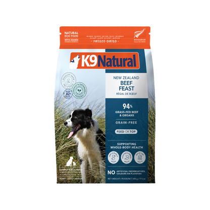 K9 Natural Freeze Dried Beef