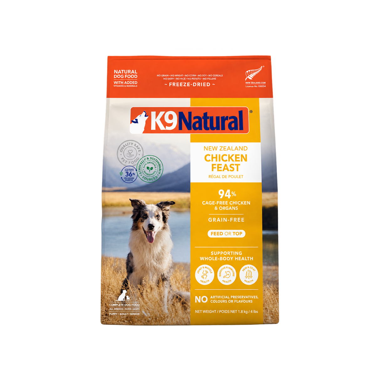 K9 Natural Freeze Dried Chicken Feast