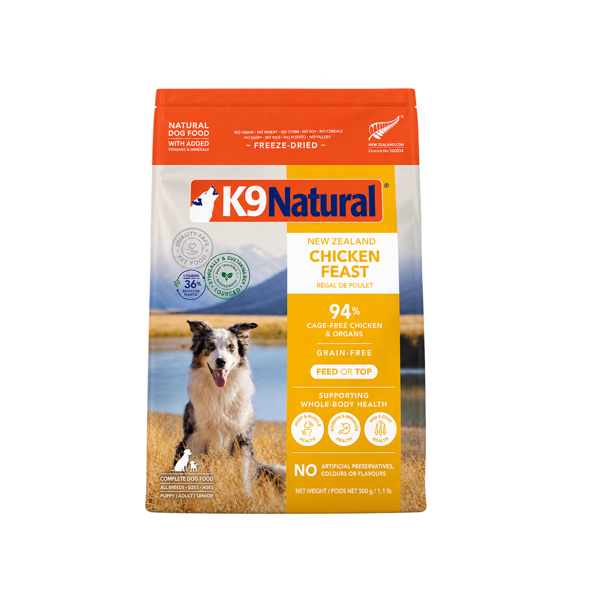 K9 Natural Freeze Dried Chicken Feast