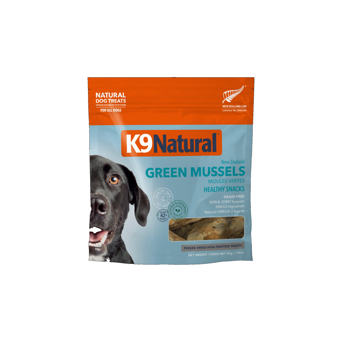 K9 Natural Green Mussels Healthy Snacks 50g