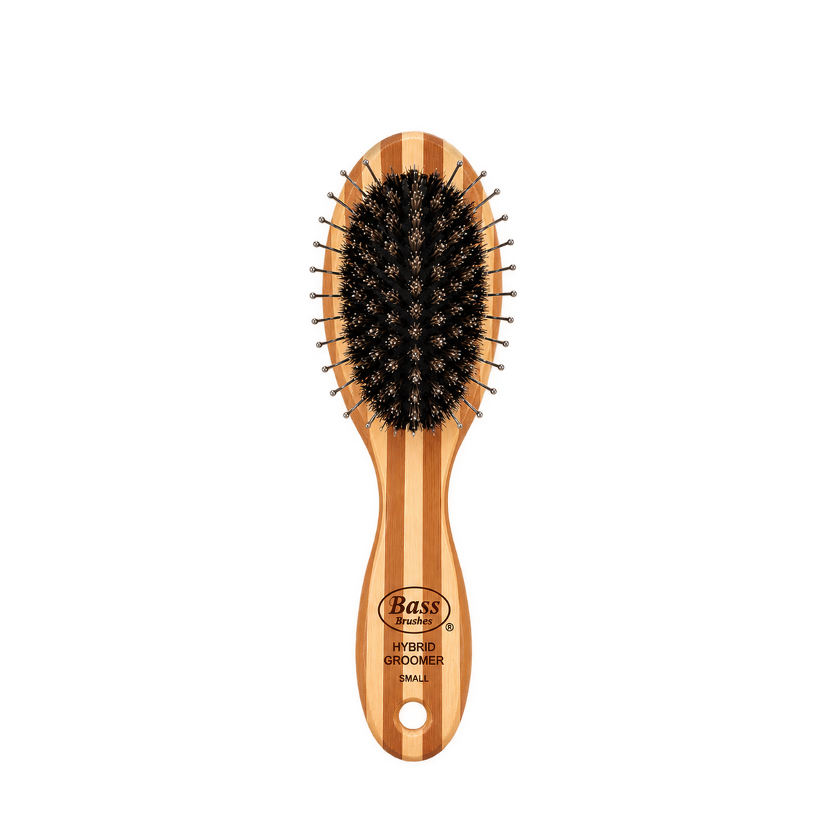 Hybrid Groomer Pet Brush – Striped Finish
