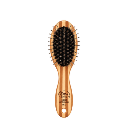Hybrid Groomer Pet Brush – Striped Finish
