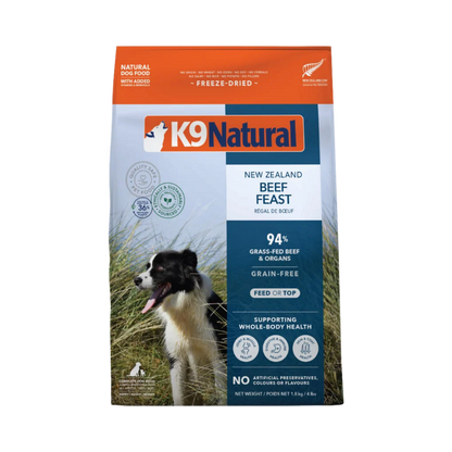 K9 Natural Freeze Dried Beef