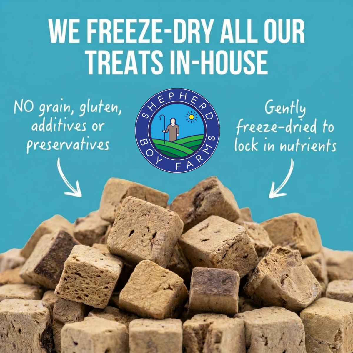 Freeze Dried Beef Hearts