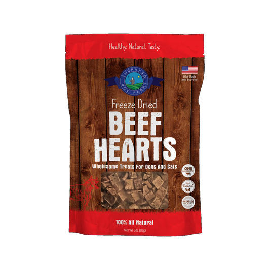 Freeze Dried Beef Hearts