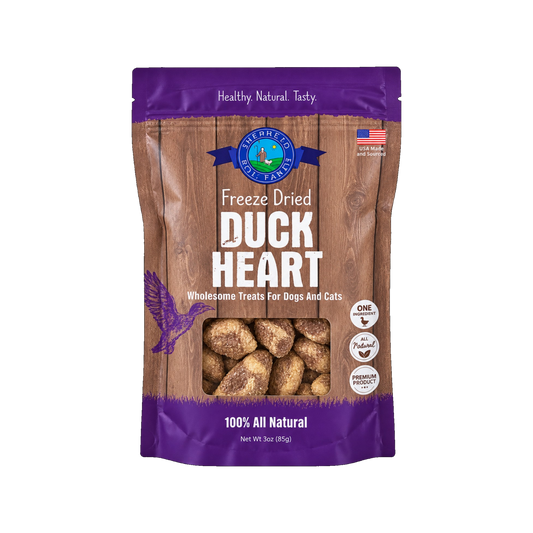 Freeze Dried Duck Hearts